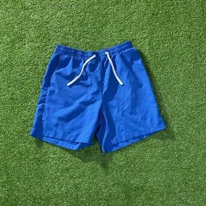 SHEIN Men’s Blue Drawstring Shorts